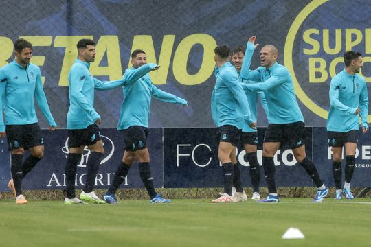 Fotos: Três boas notícias para Sérgio Conceição antes de Antuérpia