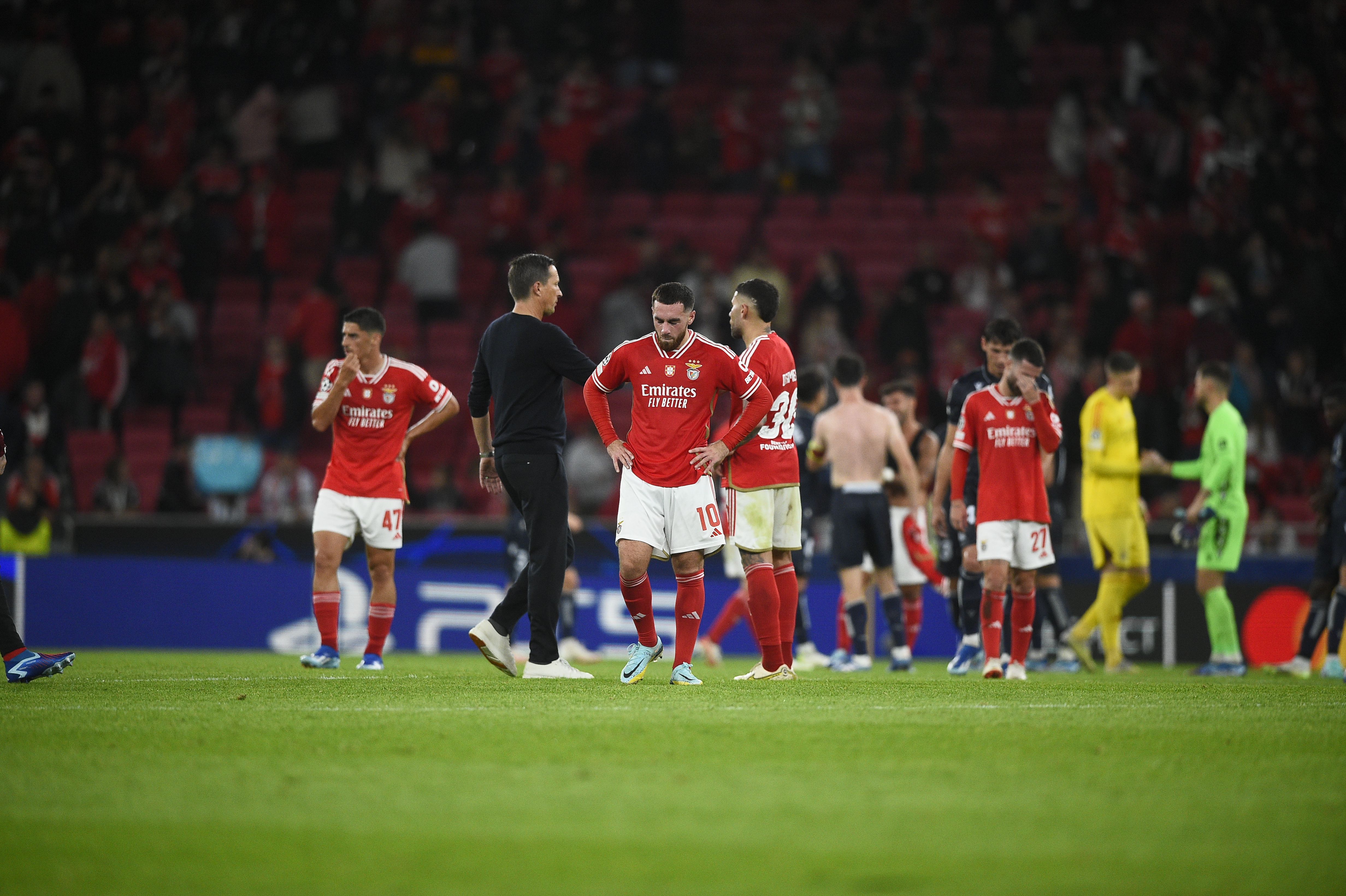 Benfica: golos precisam-se para atacar milagre na Champions