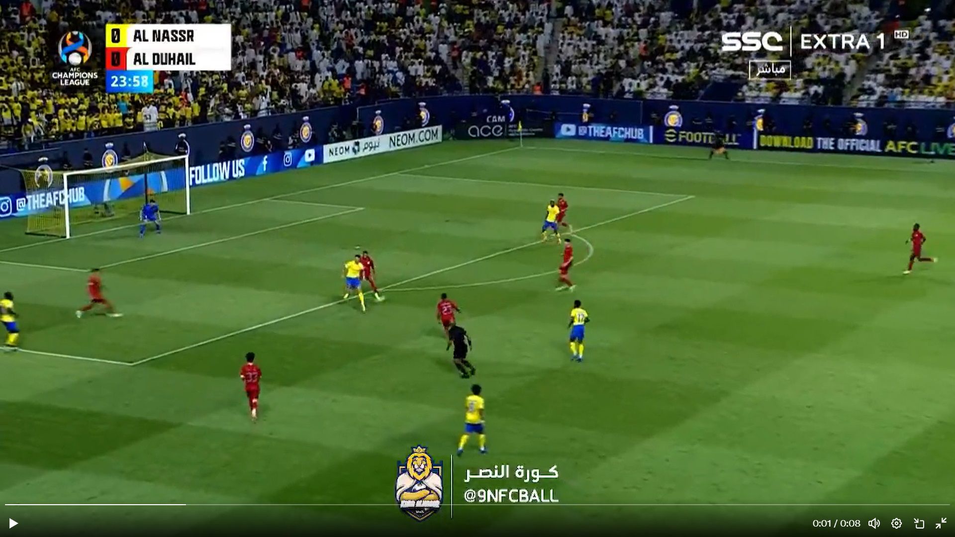 Al Nassr 3-0 Al Duhail- Cristiano Ronaldo 61' great goal : r/soccer