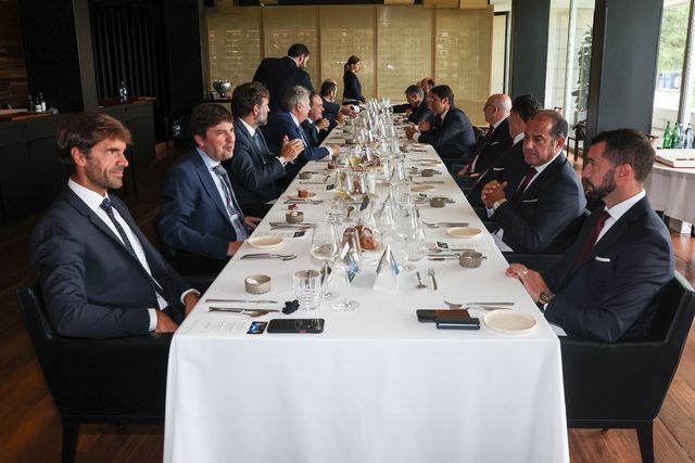 Benfica e Real Sociedad almoçam juntos