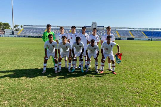 Sub-17: Portugal entra a vencer no Torneio Preparatório da UEFA