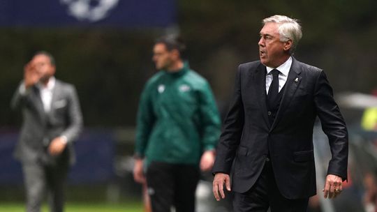 Ancelotti: «Braga ataca com muita gente, não é fácil recuperar a bola»