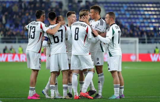 Liga Conferência: Legia, de Gonçalo Feio, vence com categoria na Sérvia