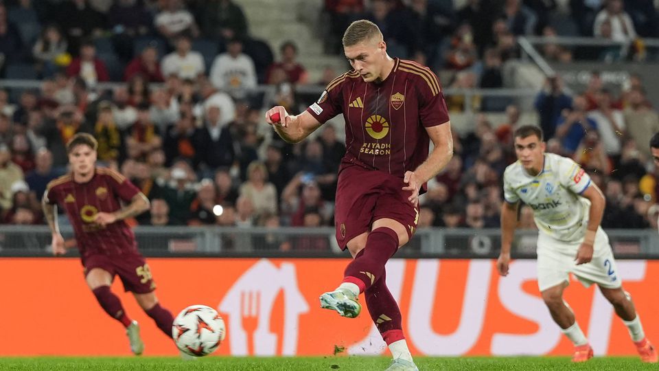 Liga Europa: Roma soma primeira vitória (suada) com o Dínamo Kiev