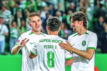 Sporting prepara supertrio para Famalicão