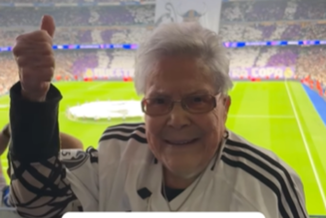 Imagine ter 99 anos e ver a ‘remontada’ do Real Madrid ao vivo… ou veja (vídeo)