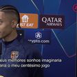 Após hat-trick, Raphinha recorda «maus momentos» no Barcelona