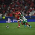 Benfica: Bah saiu com queixas do jogo com o Feyenoord