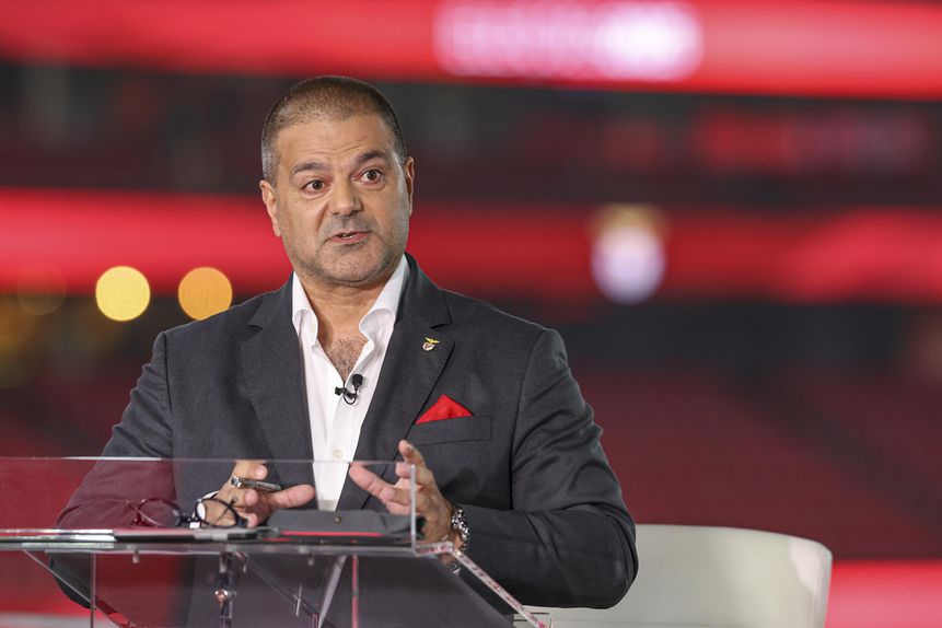 Cristóvão Carvalho, candidato à presidência do Benfica - Foto: Benfica/BTV