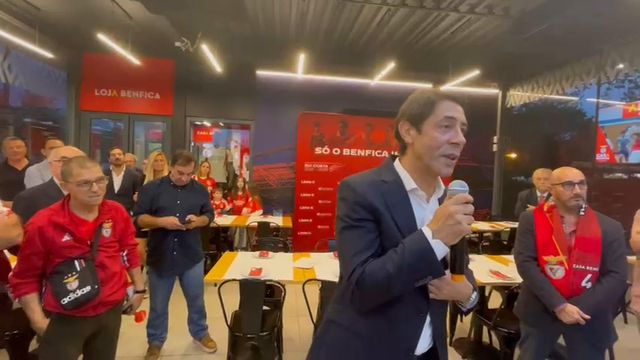 Rui Costa fez apelo em Santarém: «Ganhe quem ganhar, somos todos Benfica!»