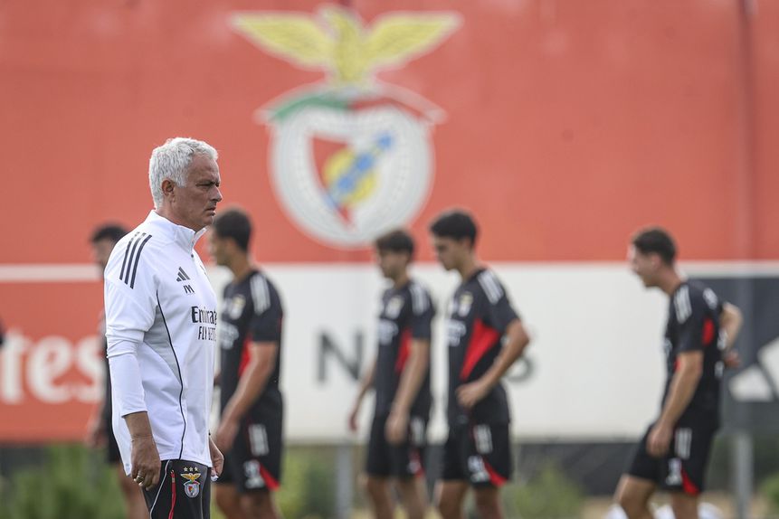 Treino do Benfica no Seixal - Foto SL Benfica