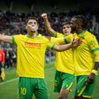 Matthis Abline festeja golo ao Paris FC - Foto: Nantes