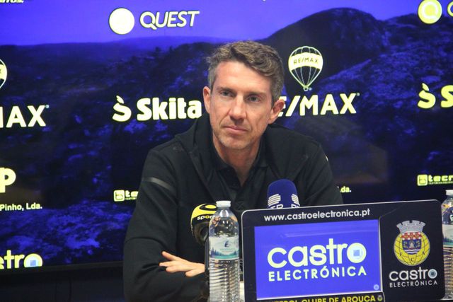 Vasco Seabra está confiante para o duelo com o Fafe
(D. R.)