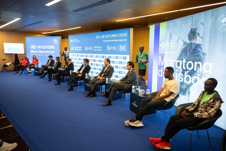 Apresentação da Maratona de Lisboa      Fotografia Maratona