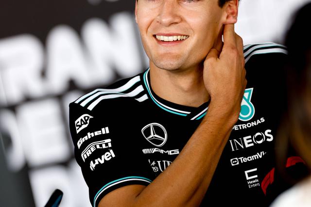 George Russel, piloto da Mercedes