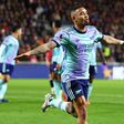 Gabriel Jesus marcou o seu último golo pelo Arsenal a 1 de janeiro de 2025