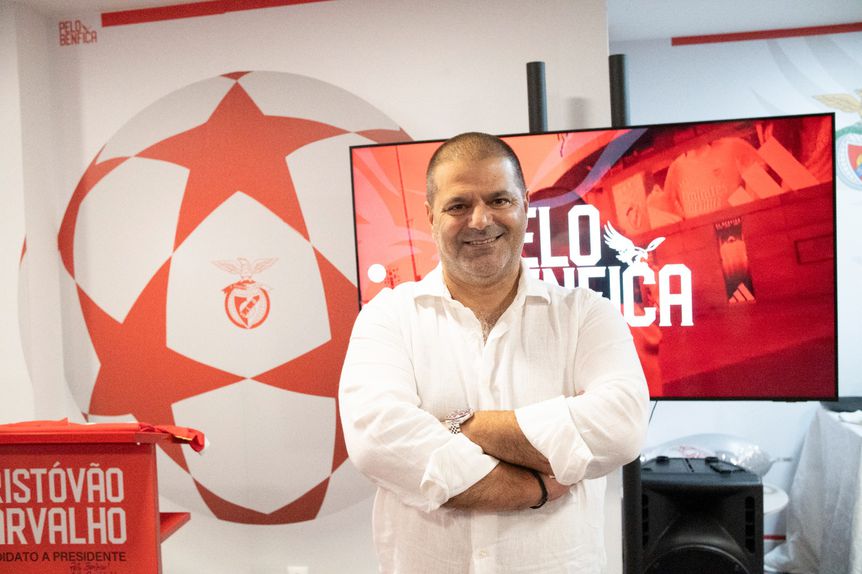 Cristóvão Carvalho, candidato a presidente do Benfica - Foto D. R.