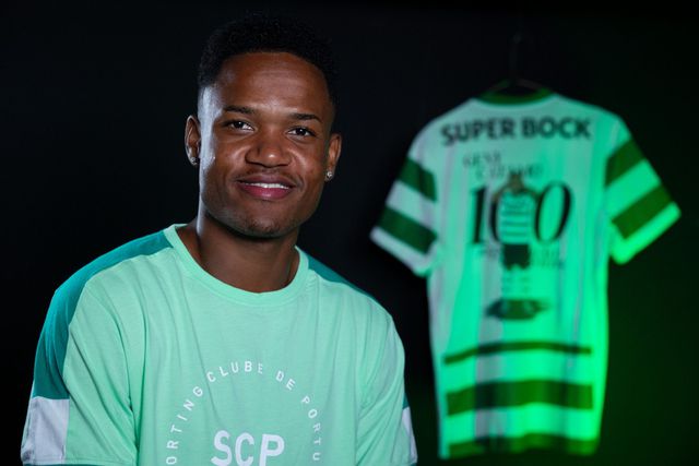 Geny Catamo saiu do banco e estreou-se a marcar esta época diante do Marselha, no jogo 100 de leão ao peito - Foto: SPORTING CP