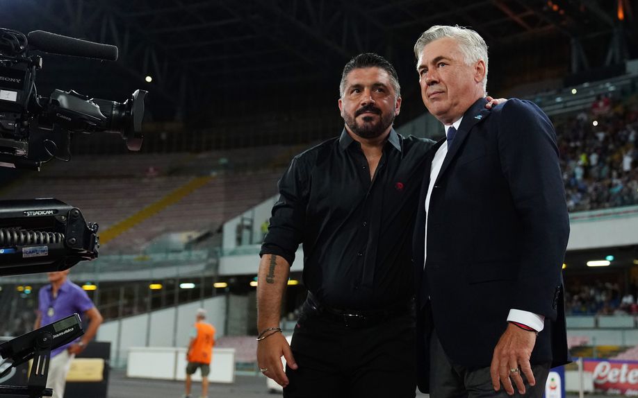 Gattuso sucedeu a Ancelotti no Nápoles em 2019/20