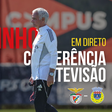 EM DIRETO: a conferência de imprensa de José Mourinho