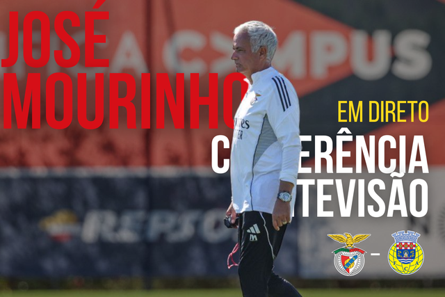 EM DIRETO: a conferência de imprensa de José Mourinho