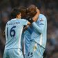 Balotelli e Aguero: os protagonistas de um momento inesquecível para o City. Foto: Imago