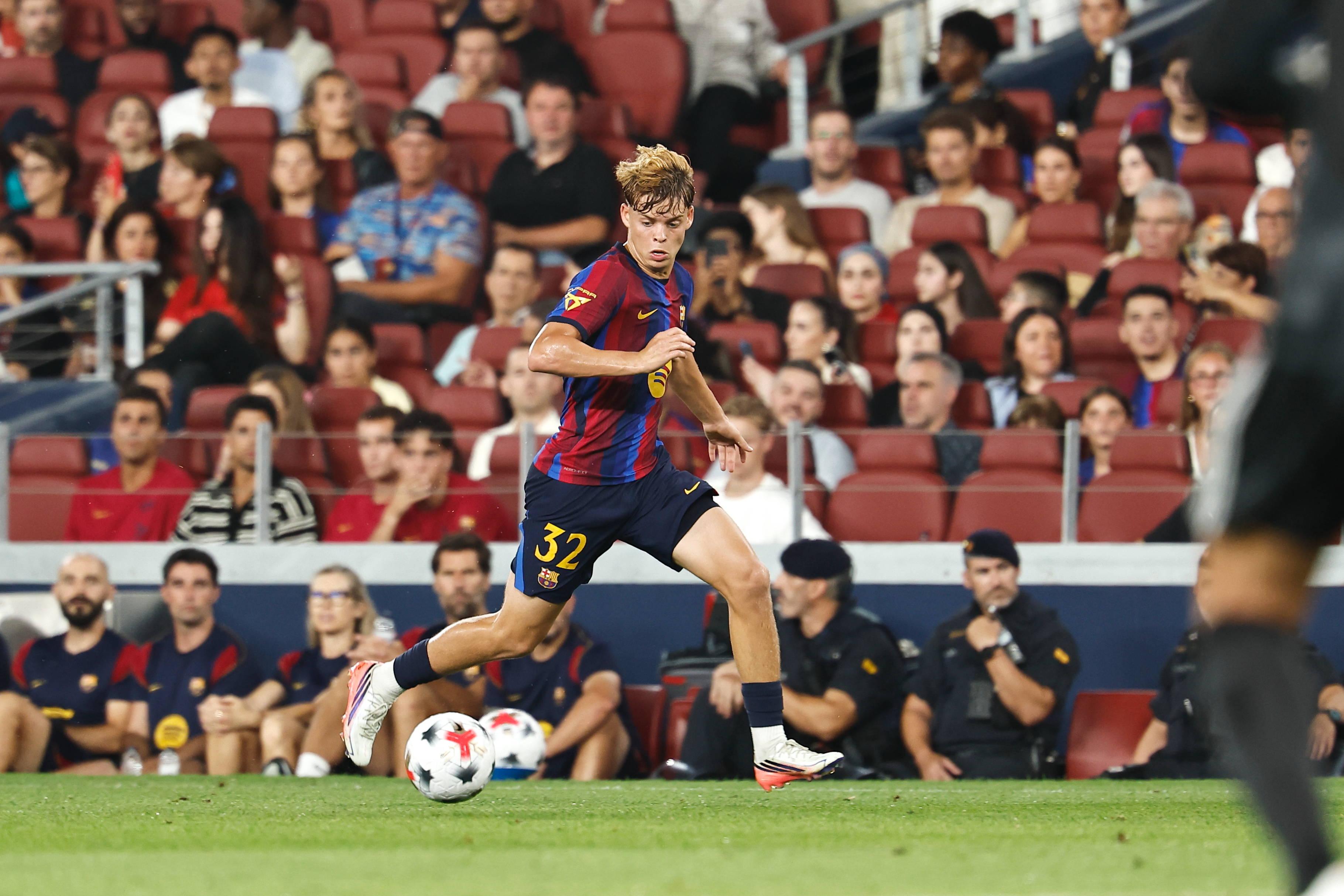 Orian Goren, médio de apenas 17 anos, tem estado em destaque nos bês do Barcelona
