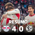 RB Leipzig reage a duplo desaire com goleada (resumo)