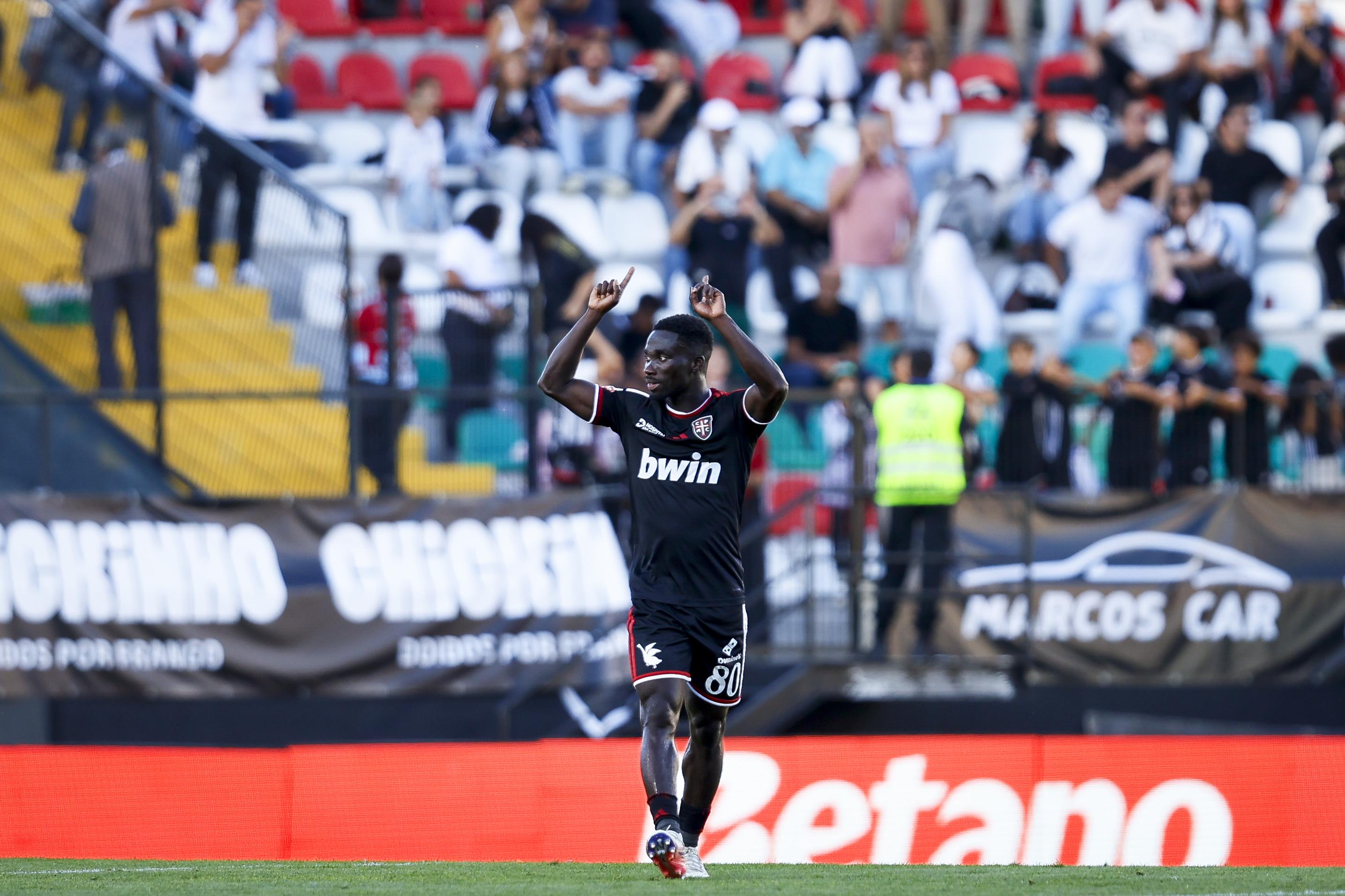 MÉDIO CENTRO: Lawrence Ofori, Casa Pia - nota 8 (Foto Filipe Amorim/LUSA)
