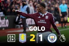 Nicolás Jackson é herói e o Villa Park explode de alegria