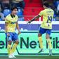 Fukui celebra o golo do Arouca em Alverca. -Foto: RODRIGO ANTUNES/LUSA