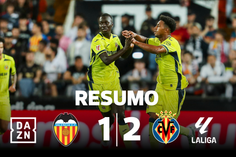 Villarreal dá a volta no Mestalla com golo na compensação (resumo)