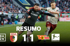 Jogo louco na Bundesliga: duas expulsões e dois golos em três minutos (resumo)