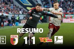 Jogo louco na Bundesliga: duas expulsões e dois golos em três minutos (resumo)