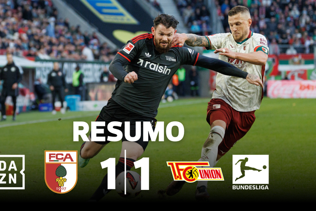 Jogo louco na Bundesliga: duas expulsões e dois golos em três minutos (resumo)
