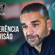 EM DIRETO: a conferência de imprensa de Rui Borges