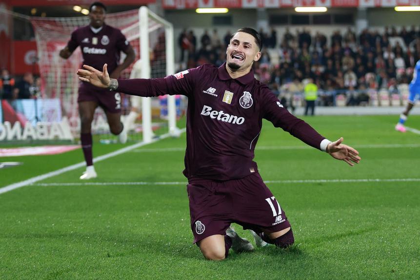 Golo solitário de Borja Sainz resolveu o jogo