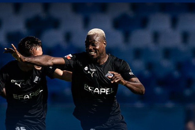 Sinisterra bisiu pela primeira vez na carreira - foto Liga Portugal