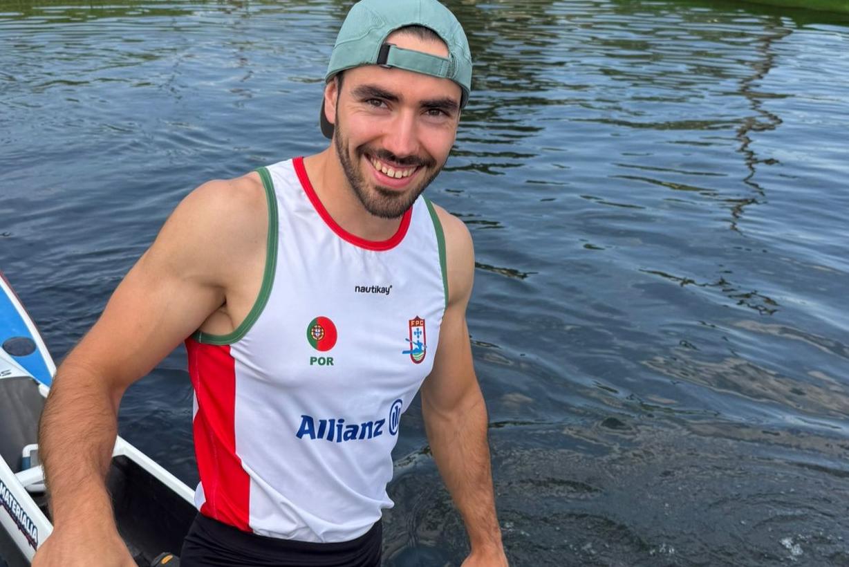 Ricardo Coelho, canoísta português de C1 (foto COP)