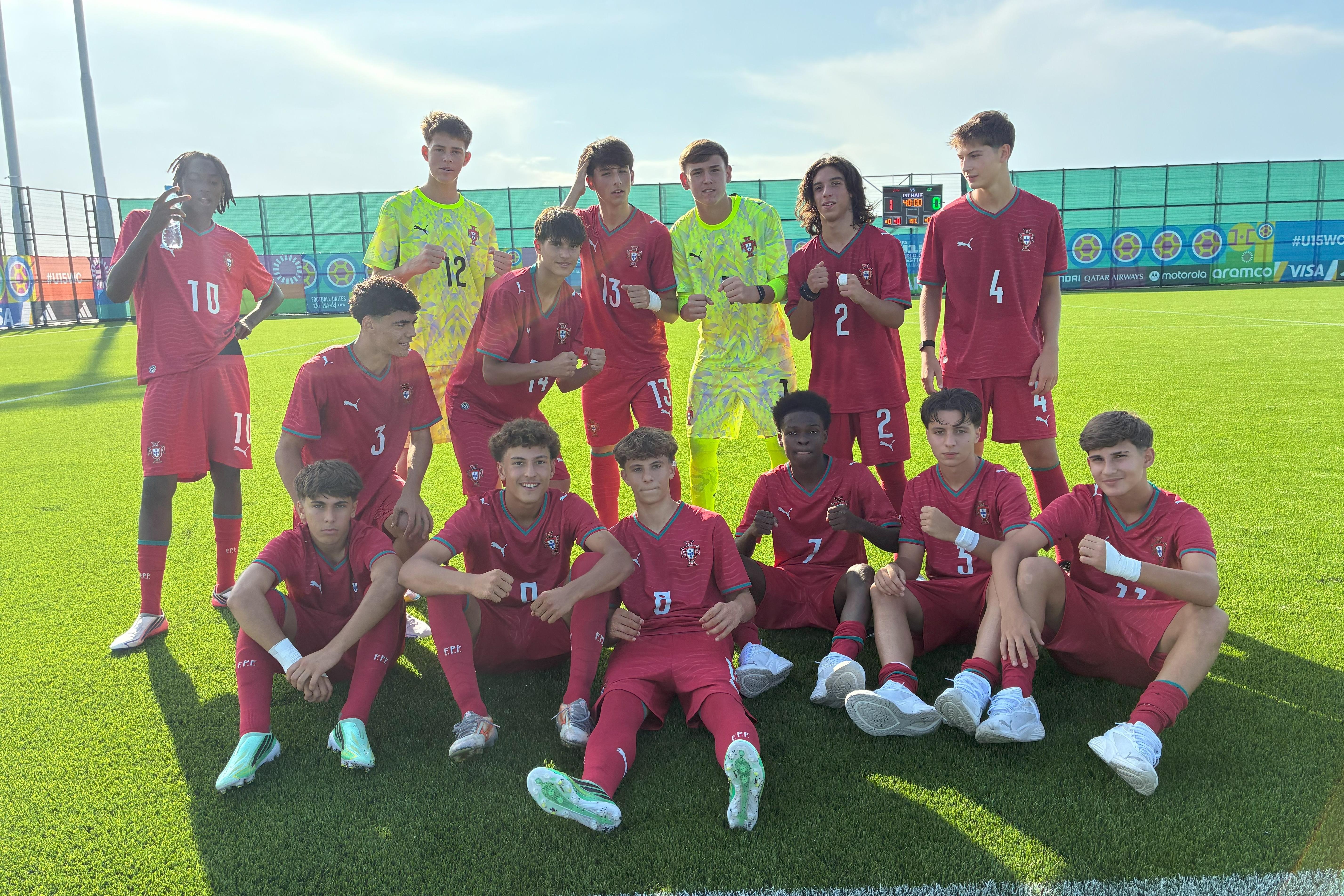 Seleção Nacional começou o torneio a ganhar - Foto: FPF