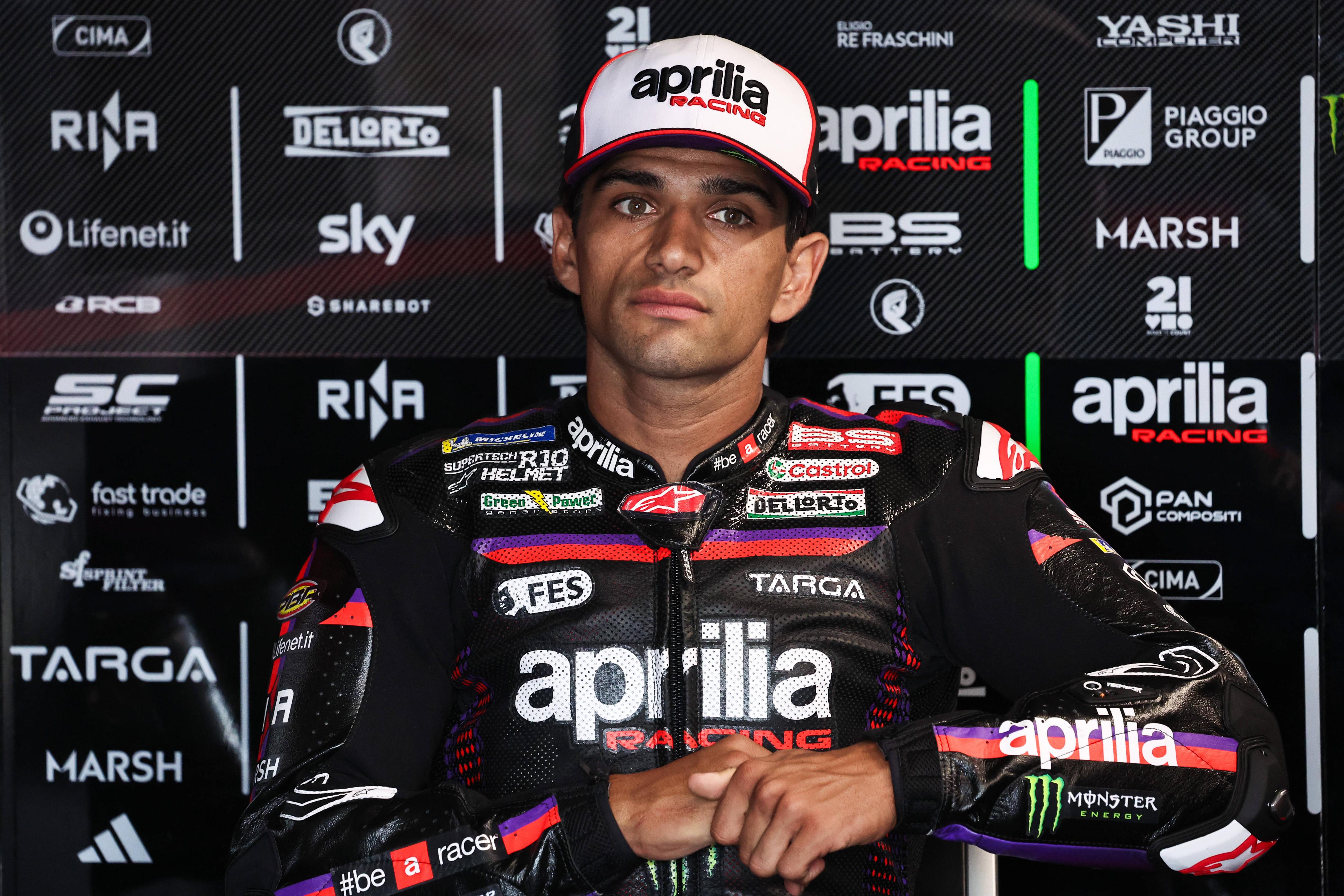 Jorge Martin (Aprilia) fraturou o braço direito na corrida Sprint do GP da Austrália