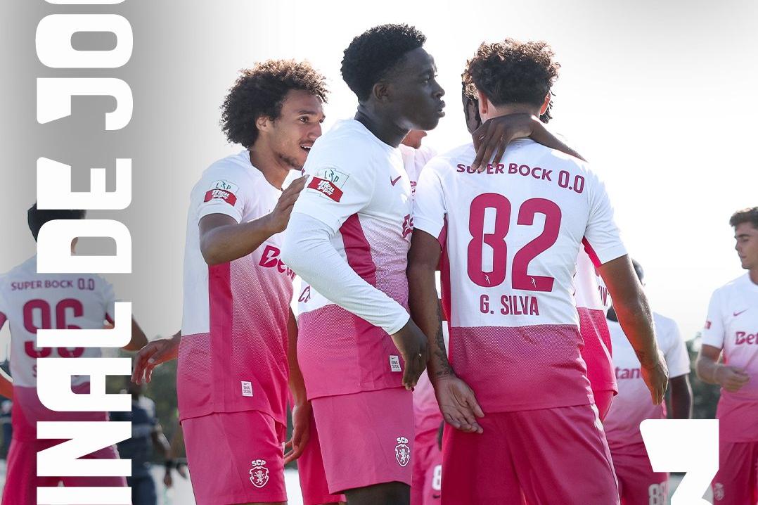O Sporting B asceneu á liderança da Liga 2, ao derrotar o Portimonense. -Foto: SPORTING CP