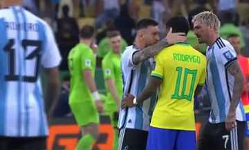 Pai de Rodrygo visa Messi: «O santinho que não entra em confusão…»