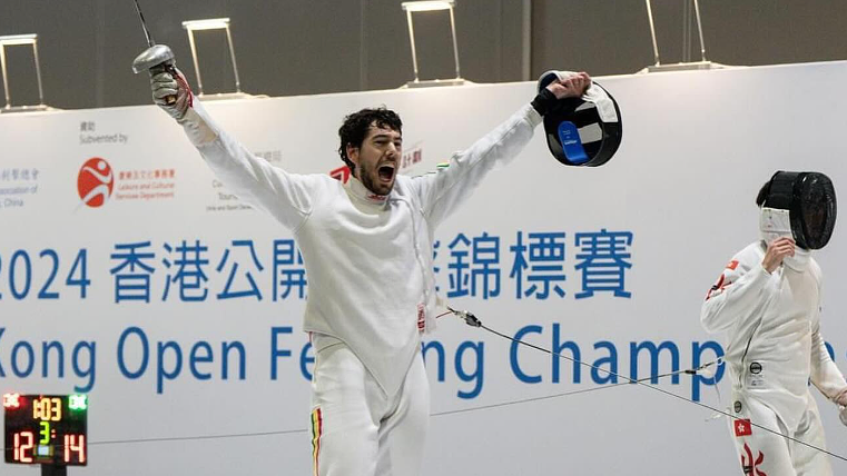 Pedro Arede vence Open de Hong Kong em esgrima