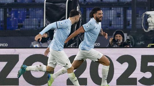 Vitória da Lazio mantém confusão no cimo da tabela da Serie A