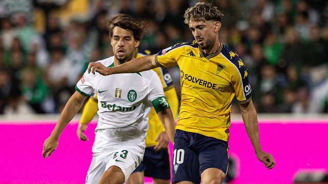 Jordan Holsgrove é fundamental na estratégia do Estoril Foto: IMAGO