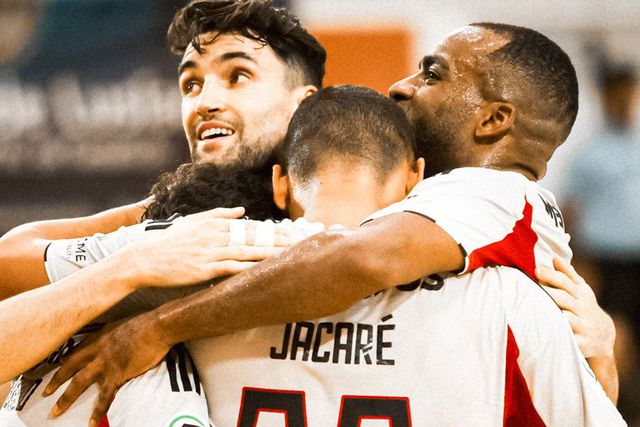 O Benfica não vacilou e goleou no Azerbaijão (Foto: Benfica-modalidades/x)