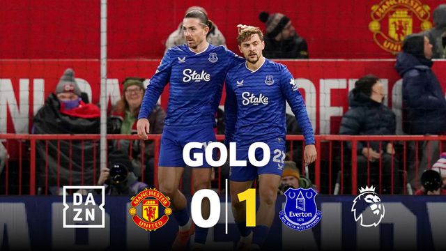 Tiraço de Dewsbury-Hall e Everton em vantagem, mesmo com 10