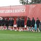 O último treino do Benfica antes do Ajax