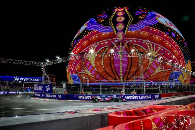 Franco Colapinto no Grande Prémio de Las Vegas